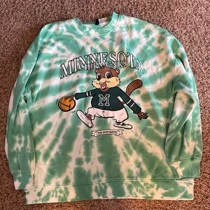 Graphic oversized Crewneck